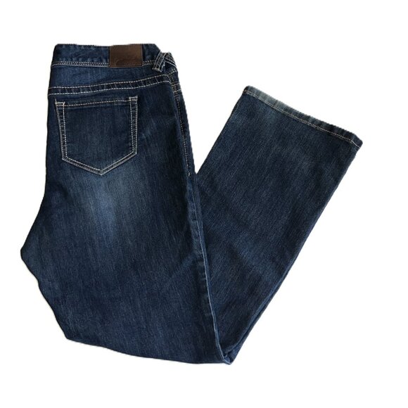 Maurices Original Bootcut Size 16 Short Denim Jeans Stretch 30" inseam - Picture 2 of 9